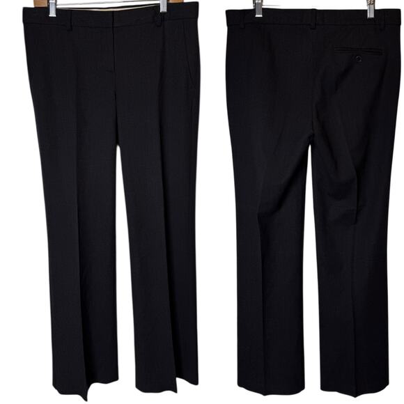 Theory Treeca Wool Stretch Full Length Pant - Picture 1 of 4